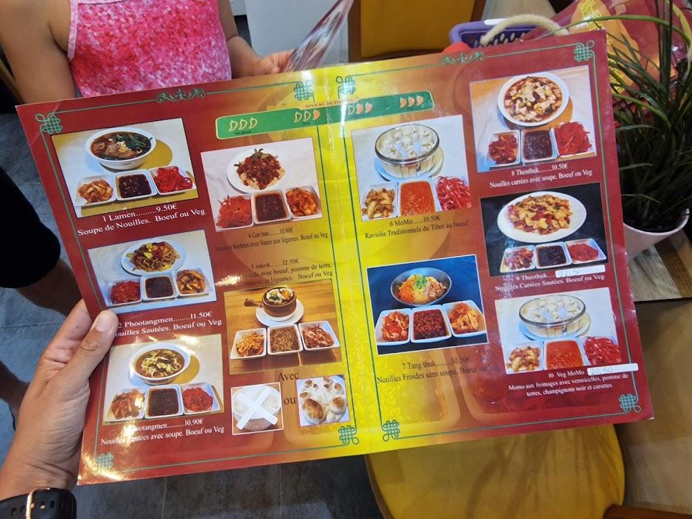 Nouilles fraîches tibétaines - Menu Image 1